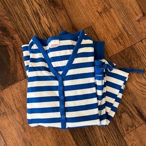 Hanna Anderson Long John Henley Pajama Set